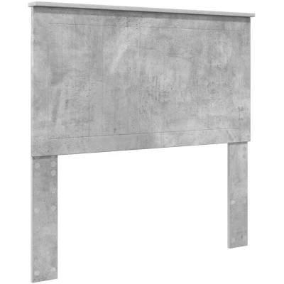 Paveikslėlis vidaXL Headboard with Concrete Grey 100 cm Engineered wood