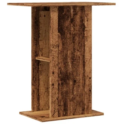 Paveikslėlis vidaXL Aquarium Stand Old Wood 36x60.5x72.5 cm Engineered