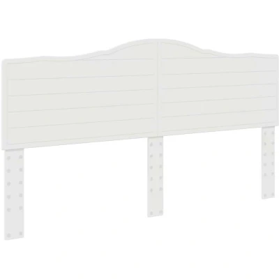 Paveikslėlis vidaXL Headboard Gloss White Engineered wood