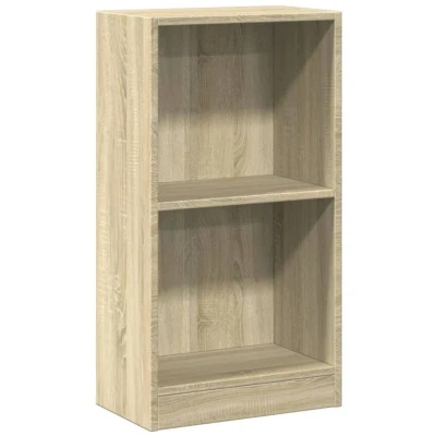 Paveikslėlis vidaXL Bookshelf Sonoma Oak 40x24x75 cm Engineered Wood