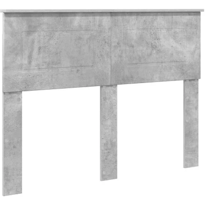 Paveikslėlis vidaXL Headboard Concrete Grey Engineered wood