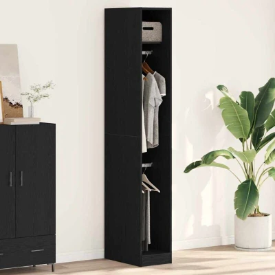 Paveikslėlis vidaXL Wardrobe with Shelf Old Wood 30 x 50 200 cm Engineered