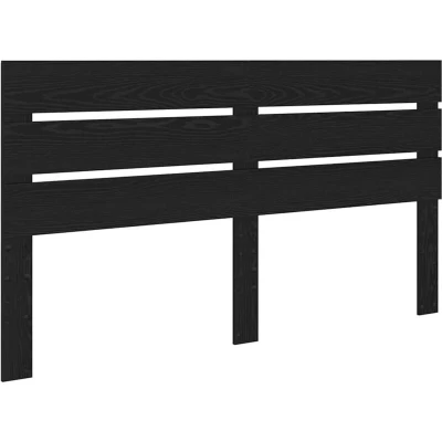 Paveikslėlis vidaXL Headboard Black Oak Engineered Wood