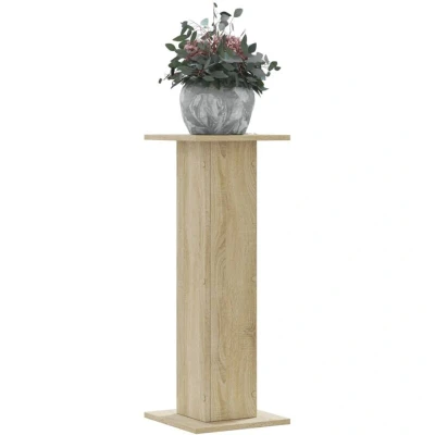 Paveikslėlis vidaXL Plant Stands 2 pcs Sonoma Oak 30x30x80 cm Engineered Wood