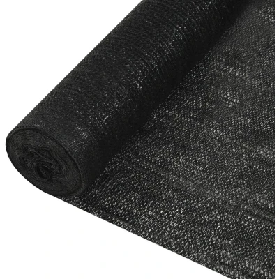 Paveikslėlis vidaXL Privacy Net Black 2x10 m HDPE 150 g/m²