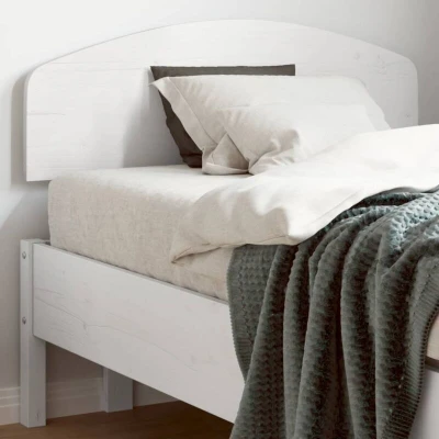 Paveikslėlis vidaXL Headboard White 75 cm Solid Wood Pine
