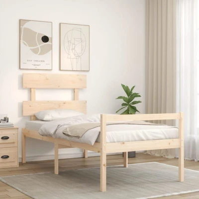 Paveikslėlis vidaXL Senior Bed without Mattress Single Solid Wood