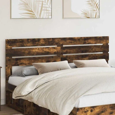 Paveikslėlis vidaXL Headboard Smoked Oak Engineered wood