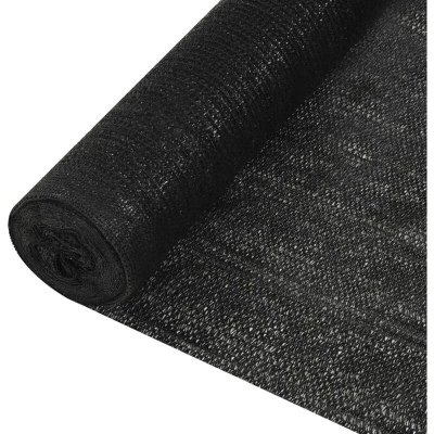 Paveikslėlis vidaXL Privacy Net Black 2x50 m HDPE 150 g/m²